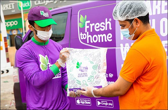 FreshToHome Joins hands with SmartLife to Host Eid Lunch at a Dubai Labour Camp