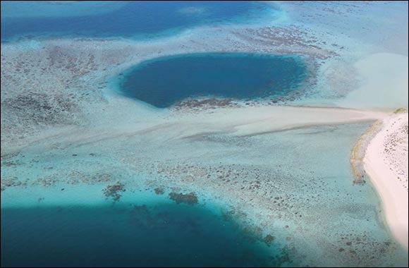 Environment Agency – Abu Dhabi  Monitors the Presence of One of the Rarest Blue Holes in the Waters of Al Dhafra Region