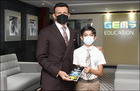 GEMS Education Chairman, Mr Sunny Varkey, meets Student Author