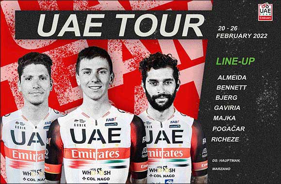 UAE Team Emirates Squad Unveiled for UAE Tour