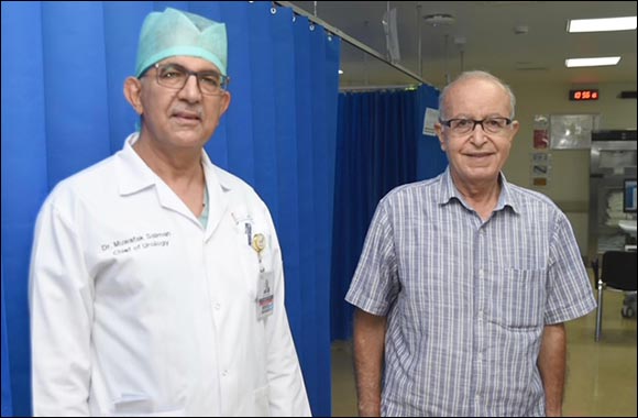 Doctors at Tawam Hospital Successfully Perform Revolutionary  Non-Surgical Therapy to Treat Patient with Enlarged Prostate