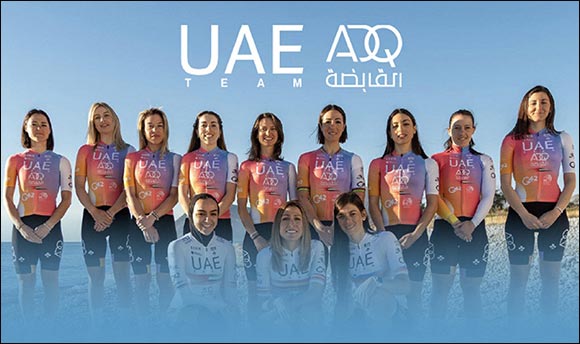 ADQ Celebrates Official Partnership with UAE Women's Cycling Team