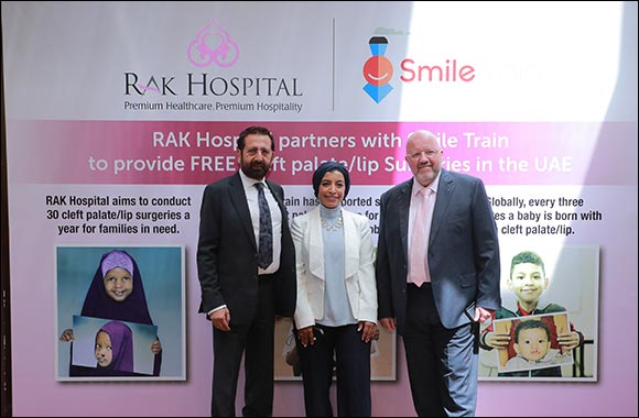 RAK Hospital Partners with Smile Train to Provide Free Cleft Surgeries in the UAE