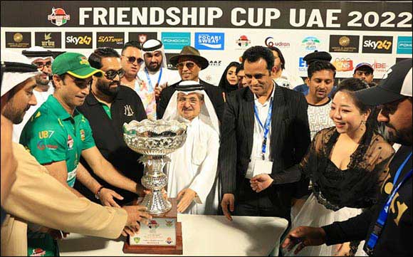 Sheikha Moaza Al Maktoum supports Friendship Cup UAE that successfully made debut at the Sharjah Cricket Stadium
