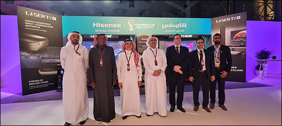 Hisense debuts Laser TV L9G at the FIFA World Cup Qatar 2022TM Final Match Draw; Offering a Glimpse of the Football Home Experience