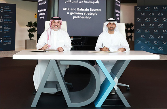Abu Dhabi Securities Exchange (ADX) and Bahrain Bourse (BHB) discuss high-level Strategic Partnership in Abu Dhabi
