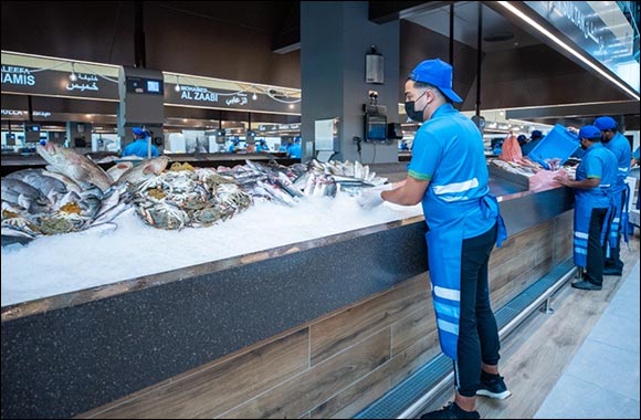 Department of Municipalities and Transport Opens the New Fish Market at Mina Zayed in Collaboration with Modon Properties