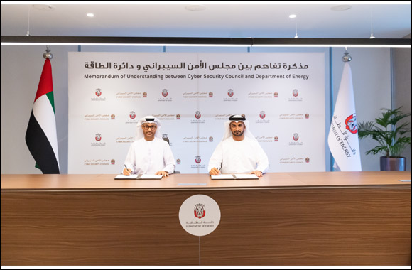 Abu Dhabi Department of Energy inks MoU with Cyber Security Council to bolster security of the UAE's energy sector