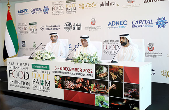 Abu Dhabi International Food Exhibition kicks off on December 6 with Participation of 445 Companies from 31 Countries