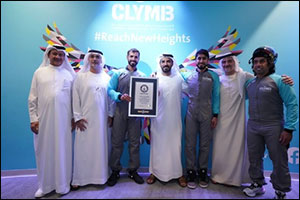 Sheikh Khalifa bin Sultan bin Hamdan Al Nayhan breaks four GUINNESS WORLD RECORDS™ at CLYMB Abu Dhab ...