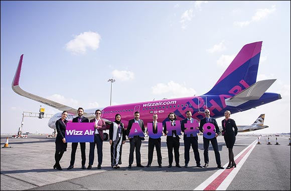 Wizz Air Abu Dhabi Celebrates Doubling Its Fleet with the Arrival of Its Eighth Aircraft