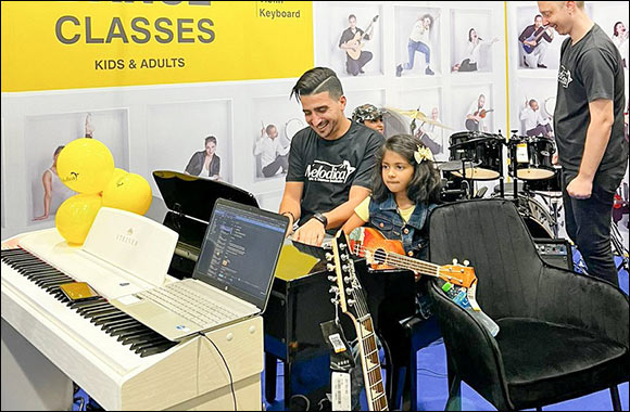 Melodica Music Centre Participates in School and Nursery Show at Abu Dhabi