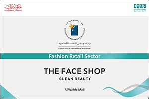 The Face Shop - Al Wahda Awarded Best Service Performance branch at Dubai Service Excellence Scheme  ...