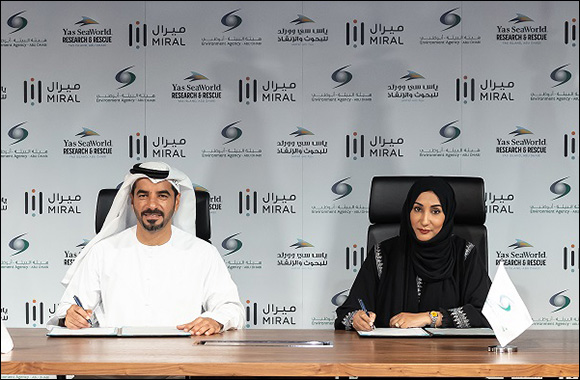 Environment Agency - Abu Dhabi and Miral Sign MoU to enhance marine conservation and research through Yas SeaWorld® Research & Rescue Yas Island, Abu Dhabi