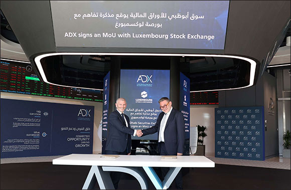 Abu Dhabi Securities Exchange and the Luxembourg Stock Exchange Sign Memorandum of Understanding