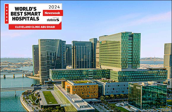Cleveland Clinic Abu Dhabi ranked as the top Smart Hospital in the UAE and GCC for the Second Consecutive year by Newsweek