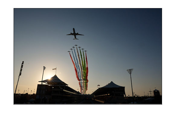 #abudhabigp Title Sponsor, Etihad Airways, Celebrates 20th Anniversary with Iconic Fly-past at Yas Marina Circuit