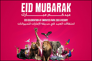 Enjoy free entry and family-friendly activities this Eid at Emirates Park Zoo and Resort on the firs ...