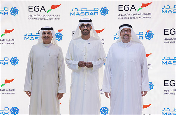 Masdar and EGA form alliance to work together on aluminium decarbonisation and growth through renewables
