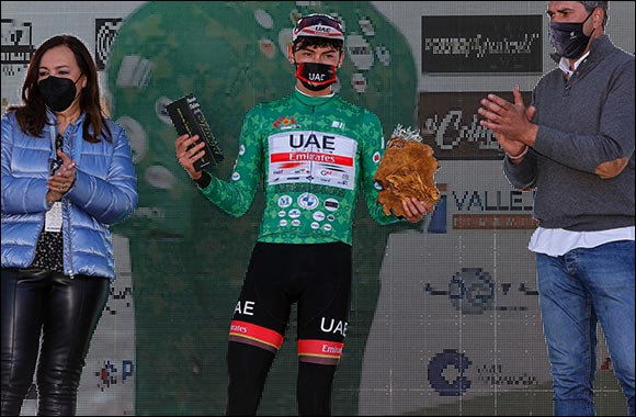 UAE Team Emirates Squad Illuminate Abu Dhabi Ahead of UAE Tour