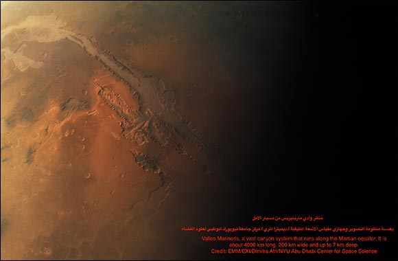 NYU Abu Dhabi to Launch First Ever Mars Atlas in Arabic