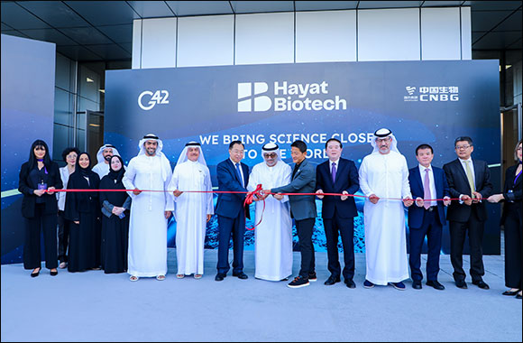 The 200 M doses Hayat Biotech's Life Sciences Park Plant Opens in Abu Dhabi