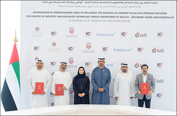 Department of Health Abu Dhabi, Rafed and Pure Health join The National In Country Value Program