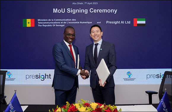 The Senegalese Ministry of Communication, Telecommunications and Digital Economy and Presight AI sign an MOU to Enhance the Country's Digital Transformation