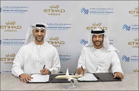 MBZUAI and Etihad Airways Sign MoU to Unlock the Potential of AI and Drive Transformation in UAE's Aviation Industry