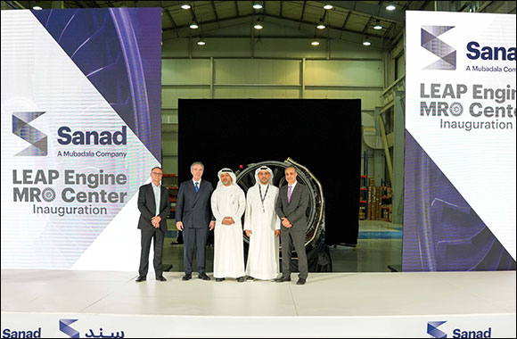 Sanad Unveils SAMENA Region's First Certified CFM LEAP Engine MRO Center in Abu Dhabi