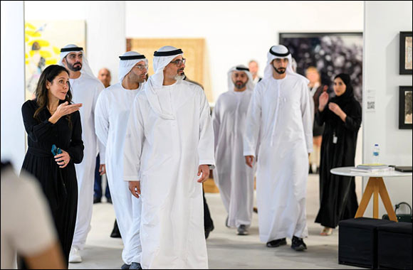 Khaled bin Mohamed bin Zayed inaugurates 15th Edition of Abu Dhabi Art