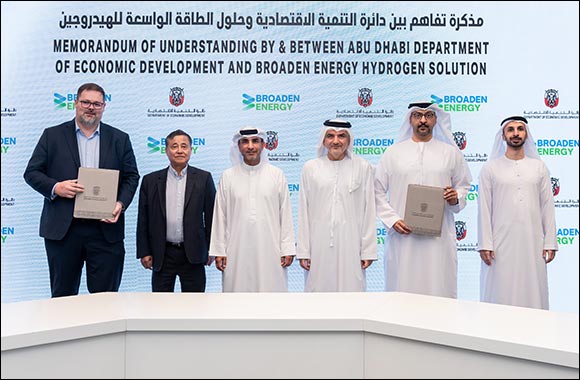 Broaden Energy invests AED 1 billion to establish hydrogen equipment manufacturing complex in Abu Dhabi