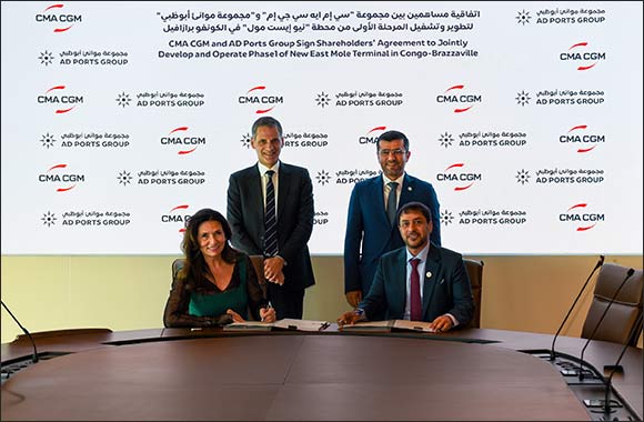 AD Ports Group partners with the CMA CGM Group to Develop and Operate New East Mole Multipurpose Terminal in Pointe Noire in The Republic of the Congo
