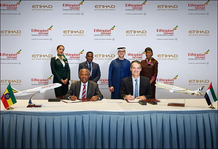 Etihad and ethiopian launch strategic joint venture and new flights between addis ababa and abu dhabi