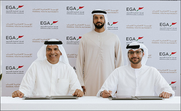 Federal Youth Authority and EGA partner to create development opportunities for youth in the UAE