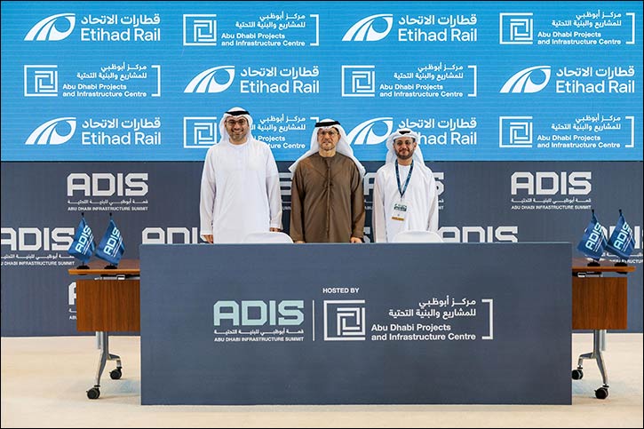 Etihad Rail and ADPIC Sign MoU to Drive Strategic Infrastructure Alignment in Abu Dhabi