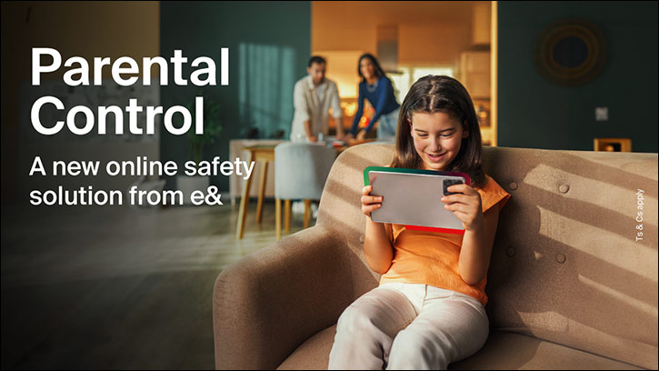 e& puts online safety first with new parental control service for families
