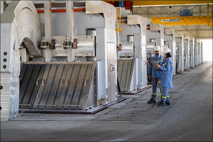 EGA begins production with its next-generation smart smelting technology – advancing the future of efficient and sustainable aluminium