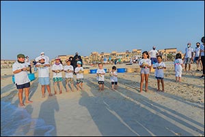 Environment Agency – Abu Dhabi Uses Satellites to Track Three Rehabilitated Turtles in Abu Dhabi Waters