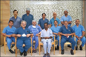 Aster Hospital Doctors in Bangalore, India Successfully Remove more than 8kg Hanging Tumor on the Face of a 31-Year-Old Man
