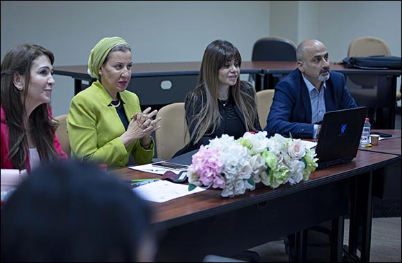 ADU Interior Design Students Collaborate with the Beach Rotana Hotel in Abu Dhabi