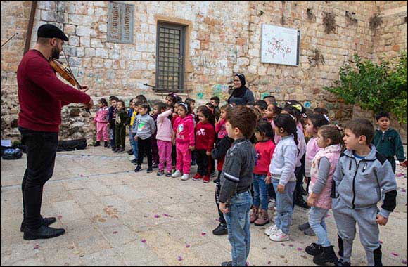 Abu Dhabi Festival 2022 Launched the 2nd Tour of the  Filasteen Young Musicians Orchestra Throughout Palestine