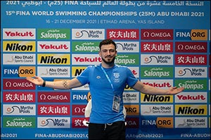 Syrian Refugee Alaa Maso, Who saw Bombs Land at His Family Home Embraces Opportunity of Competing at Fina World Swimming Championships in Abu Dhabi