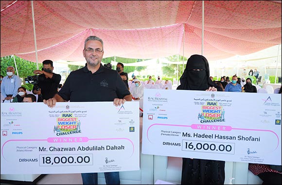 Whopping 126 kgs Collectively Lost by 4 �Biggest Losers' as  RAK Biggest Weight Loser Challenge concludes!