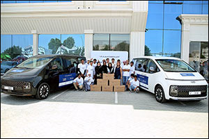 “Hyundai Continue” Mobility for Food Bank Charity Campaign Launched in Sharjah in Ramadan