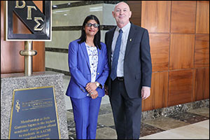 ADU College of Business Dean Professor Barry O'Mahony Receives ‘Dean of the Year Award'