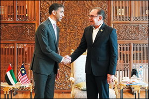 Malaysian PM Anwar Ibrahim received HE Al Zeyoudi as the UAE and Malaysia seek deeper trade and investment ties