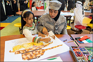 Delegation from "Union Fortress 10" Organizing Committee Invites Al Ain School Students to Attend Military Parade