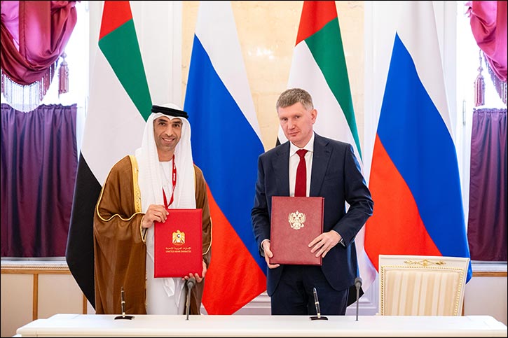 UAE, Russia sign Trade in Services & Investment Agreement during ceremony in Moscow