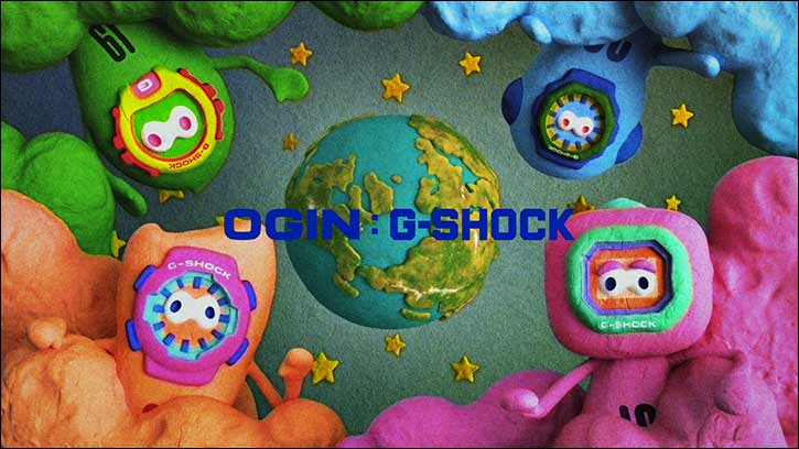 Birth of Original G-SHOCK Characters Designed by NIGO